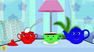 Развивающие мультики для самых маленьких. Учим посуду