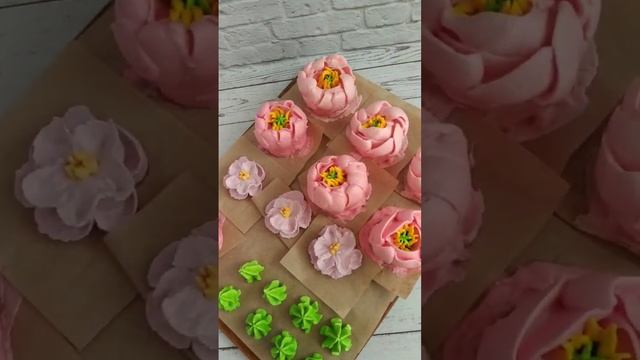 Флористика. Съедобные зефирные цветы. Зефир из тыквы. Букет цветов. Рецепт ищите в комментариях смотреть онлайн