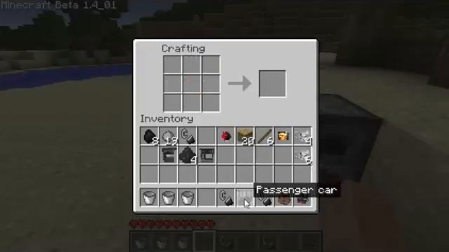 Minecraft Train Mod смотреть онлайн