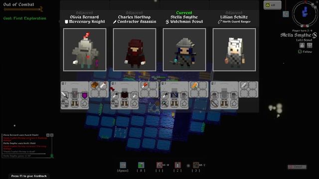 Retro Dungeon Crawl Tactical RPG - Azjenco tries out Netherguild смотреть онлайн