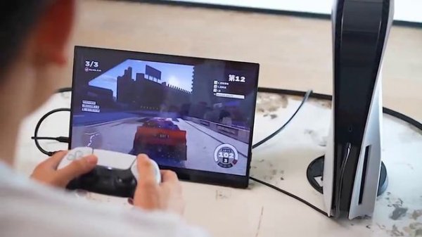 VCHANCE 16 Inch 4K UHD Touch Screen Portable Monitor 100%DCI-P3 HDR Expand Office Movie Display