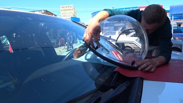 Скол на лобовом стекле. смотреть онлайн