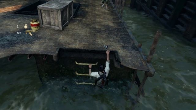 За Салли! - Uncharted 3: Иллюзии Дрейка. Часть 8 смотреть онлайн