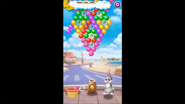 Bubble Bunny Pop Game Gameplay Android смотреть онлайн