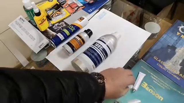 Обзор на клей, активатор и праймер от Trade System Glass смотреть онлайн