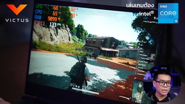 รีวิว HP Victus 16 จอ FHD @165Hz sRGB100% สเปก Core i5-13500HX + RTX 4050 ตัวแรง Gaming ราคา 39,990 смотреть онлайн
