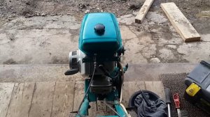 крот мк 01, запуск после ТО и нескольких лет простоя.