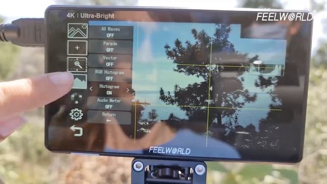 FEELWORLD LUT6 6" 2600nit Daylight Viewable Field Monitor-@Florasway смотреть онлайн