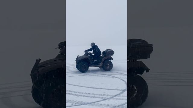 Прокат квадроциклов Челябинск. Зимние забавы. Первый выезд на лед смотреть онлайн