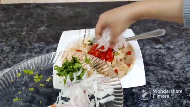 Chana Chaat Market style| Amber Imran смотреть онлайн