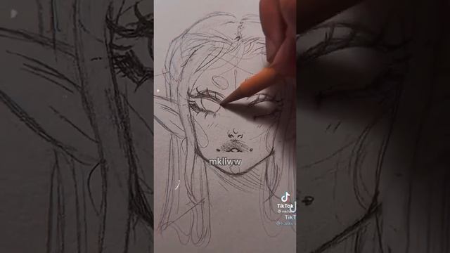 Как нарисовать эльфа смотреть онлайн