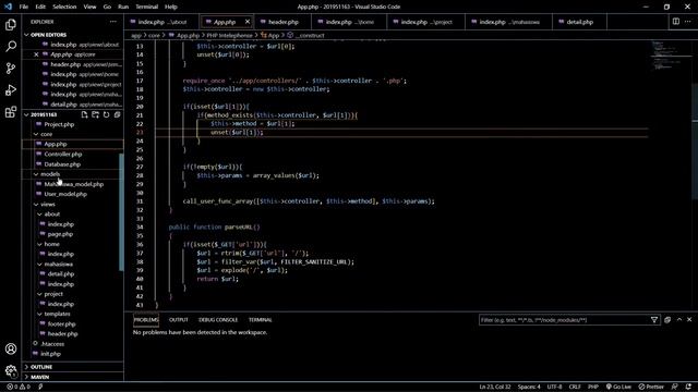 PHP Model View Controller (MVC) смотреть онлайн