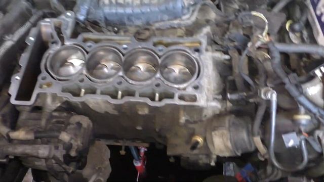 Пежо EP6 После пропуски зажигания. Сборка ГБЦ+шлифовка блока. смотреть онлайн