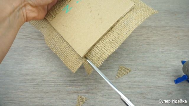 DIY Корзинка из веревки своими руками. Органайзер из джутового шпагата