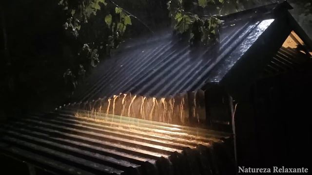 밤에 지붕에 폭우가 쏟아져 깊은 잠에 빠지고 빨리 잠들 수 있습니다 ⚡ Asmr, Study, 빗소리로 스트레스 해소 смотреть онлайн