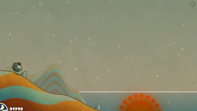 Flying Like a Pro - Tiny Wings iOS/Android Gameplay смотреть онлайн