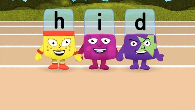 ALPHABLOCKS RACE FUN RUN Cbeebies Go Explore App FULL GAMES