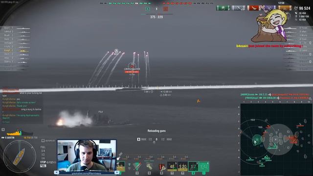 Making the CV cry - World of Warships смотреть онлайн