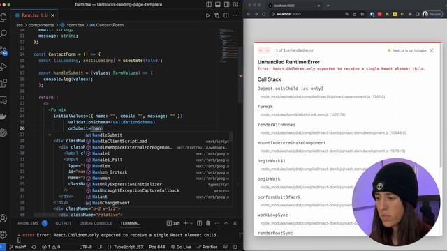 How to Add a Contact Section to Your Landing Page | Next.js 13.4 смотреть онлайн