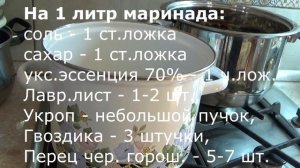 Универсальный маринад для любых грибов на зиму. Маринованные опята без стерилизации быстро и вкусно