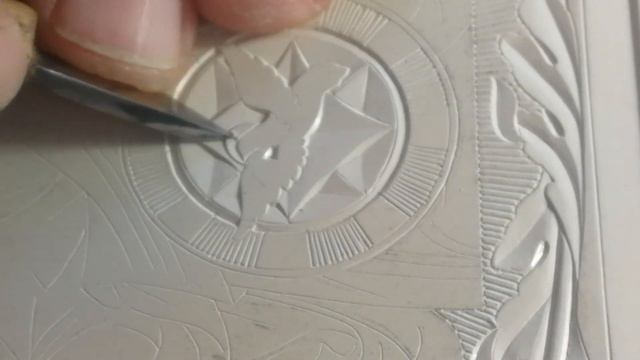 Образ Богородицы "Знамение Курско-коренное". Резьба по левкасу. смотреть онлайн