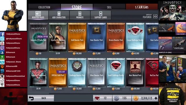 Injustice Gods Among Us iOS - Red Son Pack Mock Draft #1 смотреть онлайн