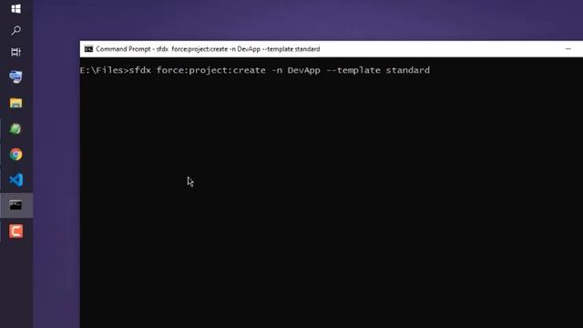 Salesforce - How to Create Salesforce DX Project using CLI смотреть онлайн