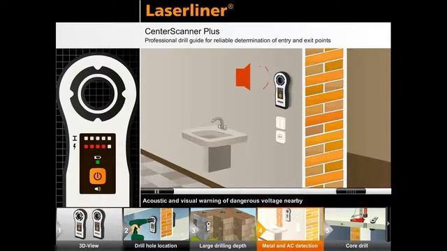 CenterScanner Plus - LASERLINER смотреть онлайн