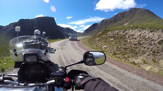Bealach Na Ba (Pass of the cattle) on a Honda VFR1200X Crosstourer DCT смотреть онлайн