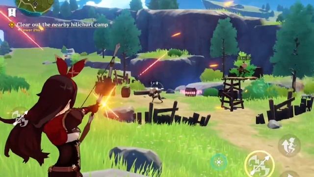 Genshin Impact on Ipad mini 5 Gaming Test смотреть онлайн