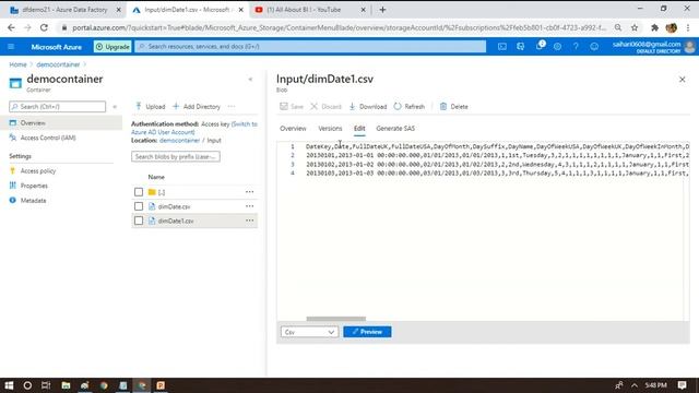 #74. Azure Dat Factory - Merge Multiple CSV files to single CSV file using Copy activity смотреть онлайн