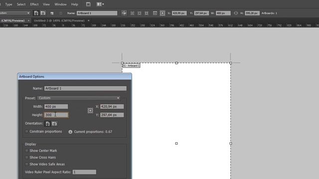How to modify the artboard or document size in Adobe Illustrator. смотреть онлайн