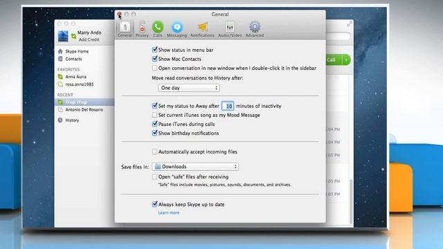 How to Find Skype® Chat History in Mac® OS X™ смотреть онлайн