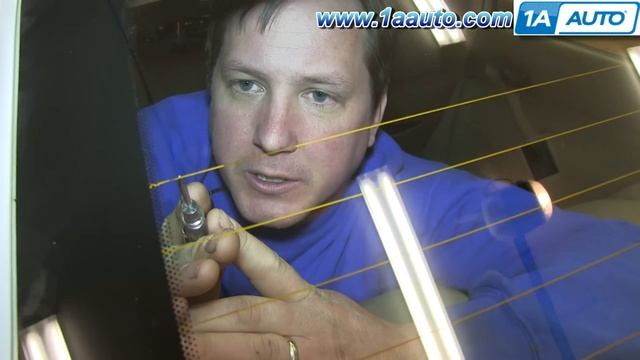 How To Repair a Rear Window Defrost Grid Panel смотреть онлайн