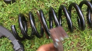 Установка пружины w124 mercedes