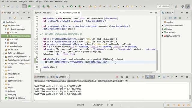 Spark ML Linear Regression Part 1 (using Scala) смотреть онлайн