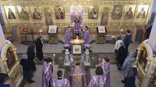 Всенощное бдение (25.03.2023) смотреть онлайн