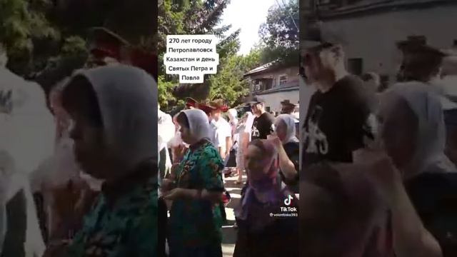 Крестный ход в Петропавловске смотреть онлайн