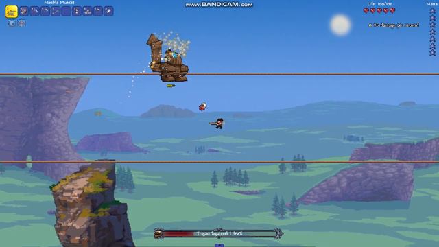 TERRARIA ETERNITY MODE NO-HIT - Trojan Squirrel смотреть онлайн