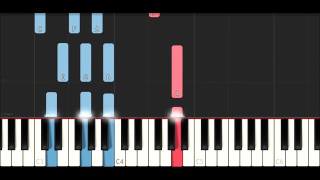 XxxTentacion - Ayala (Outro) (SLOW EASY PIANO TUTORIAL) смотреть онлайн