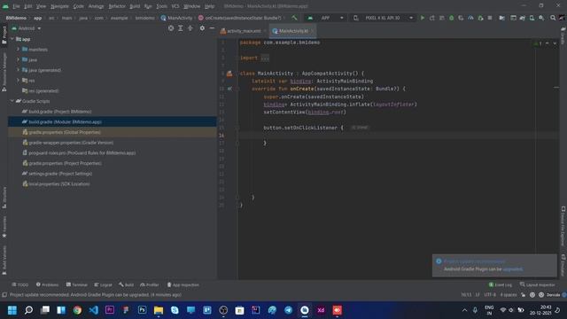 Basic BMI calculator app KOTLIN смотреть онлайн