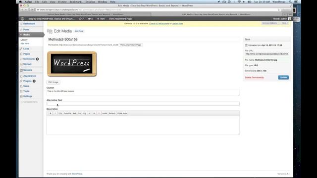 Working with the media library in WordPress смотреть онлайн