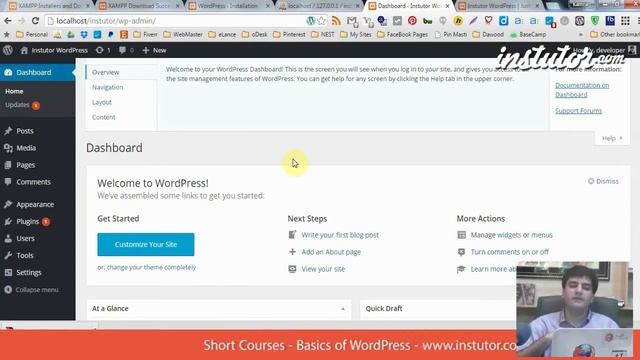 WordPress Training, Lec 6, How to Use WordPress Dashboard смотреть онлайн