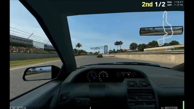 live for speed FXO vs XR GT (AI pro) Fern Bay Gold 2 laps onboard смотреть онлайн