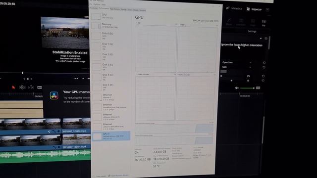 Your GPU memory is full (Davinci Resolve, update GPU driver) смотреть онлайн