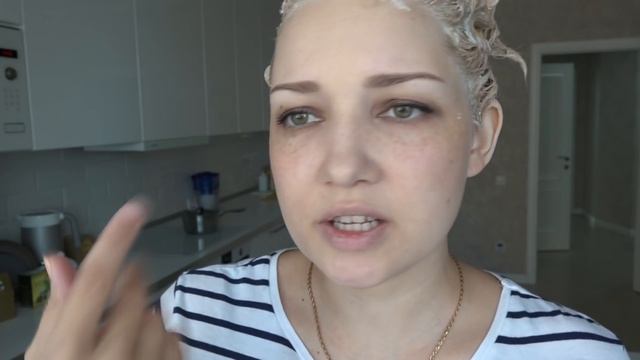 ВЛОГ Как перекраситься из темного в светлый в домашних условиях ! Хочу записать Алису на танцы смотреть онлайн
