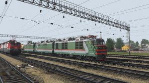 Trainz Railroad Simulator 2022 сценарий "Перегруз"