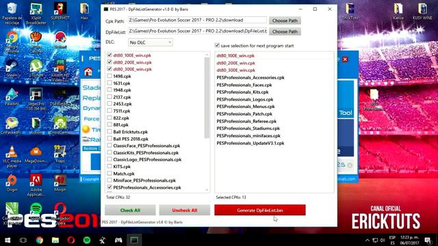 PROFESSIONAL PATCH 3.1 / UPDATE / PES 2017 - PC смотреть онлайн