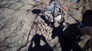 Разблокиратор ручной ,мотоблок поворачивает  сам