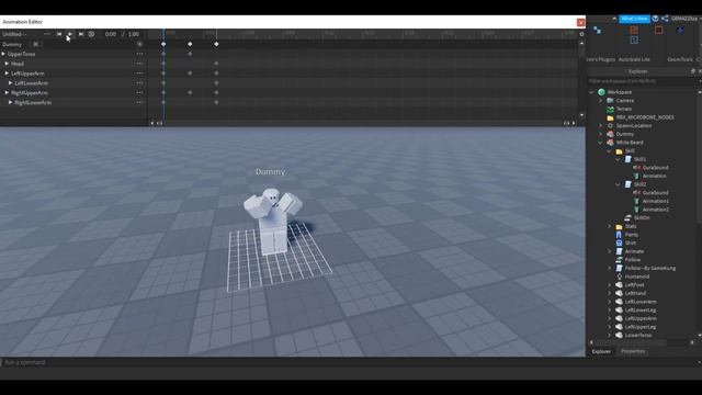 [Roblox Studio] Boss White Beard Skill смотреть онлайн